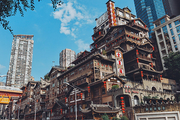 洪崖洞民俗风貌区第 17 张图片
