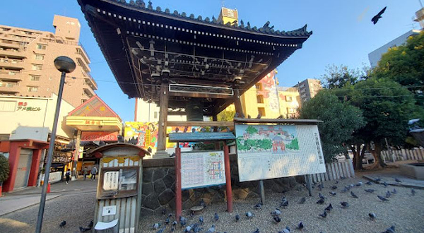 Pigeon Feeding (Osu Kannon Temple)