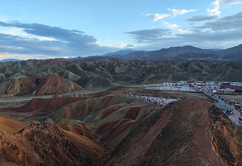张掖七彩丹霞旅游景区第 482 张图片