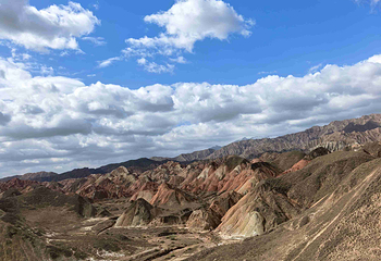 张掖七彩丹霞旅游景区第 404 张图片