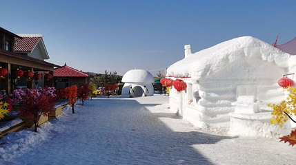 尚义县鸳鸯湖滑雪场第 1 张图片