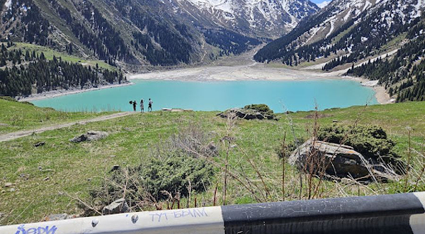 Dam on the Big Almaty River