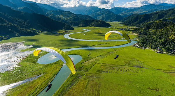 Sunrise Paragliding飞行体验