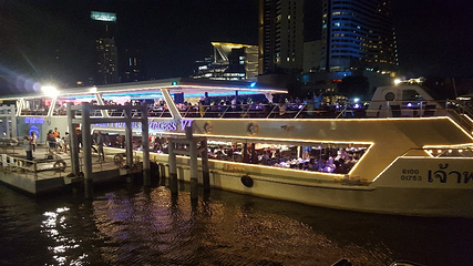 白玉兰号夜游湄南河第 24 张图片