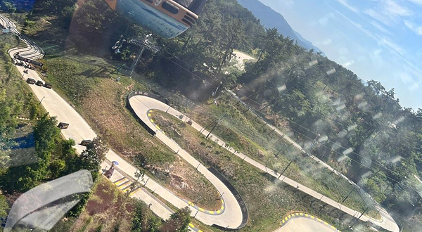 统营天际斜坡滑车