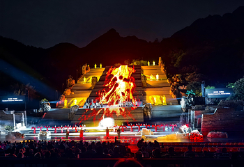 《中华泰山·封禅大典》实景演出第 44 张图片