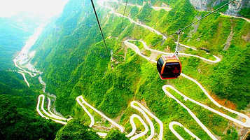 天子山索道-上站