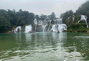德天跨国瀑布景区第 110 张图片