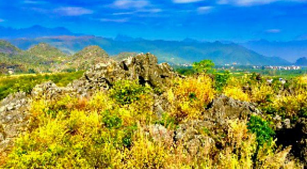 穿岩,千家峒古城址