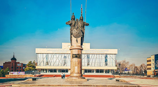 Monument to Karasai and Agyntai batyrs