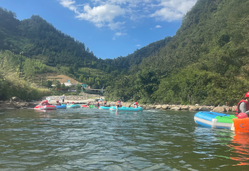 龙井峡漂流第 57 张图片