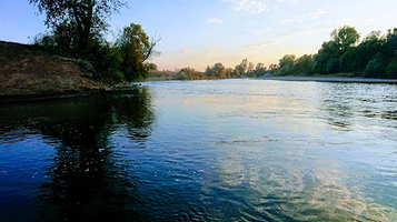 River mouth of Resava