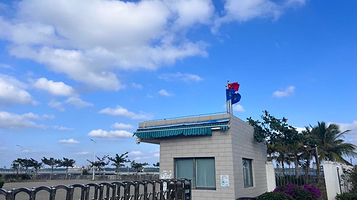 清澜大桥桥头公园