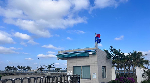 清澜大桥桥头公园