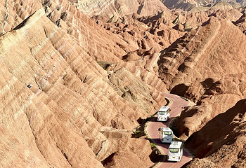 张掖七彩丹霞旅游景区第 200 张图片