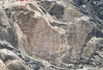贺兰山岩画第 124 张图片