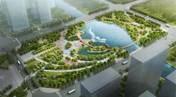 亳州高铁站公园