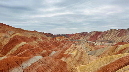 张掖七彩丹霞旅游景区第 100 张图片