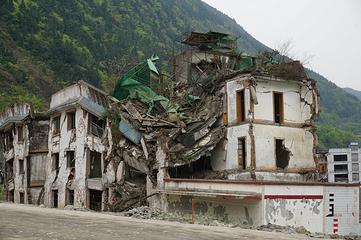 北川老县城地震遗址第 19 张图片