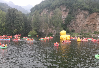 恒河源天桥峪漂流第 9 张图片