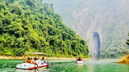 川洞河燕子湖景区第 4 张图片