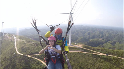 六景霞义山滑翔伞基地第 12 张图片