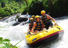 Telaga Waja White Water Rafting