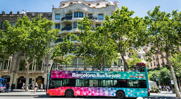 巴塞罗那观光旅游巴士