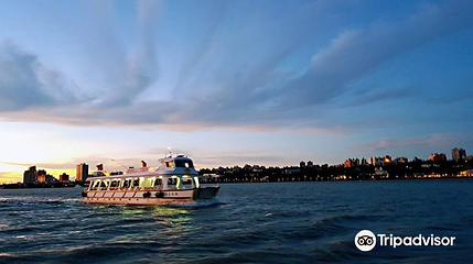 淡水夕阳观景区第 1 张图片