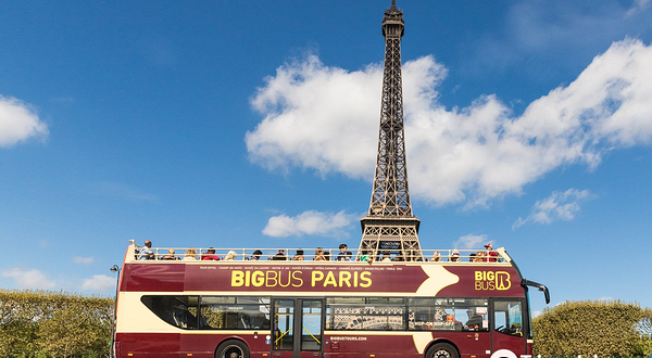Big Bus巴黎观光巴士
