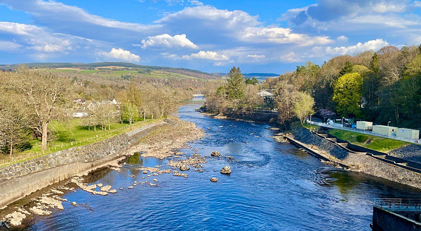Pitlochry Dam Power Station And Fish Ladder