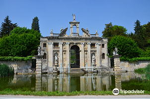 Garden of Villa Barbarigo in Valsanzibio