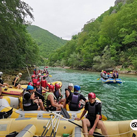 Rafting on Neretva