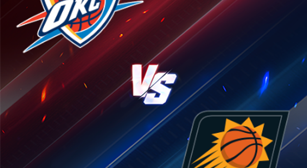 NBA常规赛：俄克拉荷马城雷霆队 VS 菲尼克斯太阳队