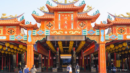 南鲲鯓代天府第 1 张图片