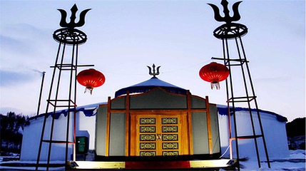 十九顶毡房蒙古风情园第 1 张图片