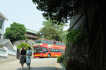 广州都市双层观光巴士停靠点第 19 张图片
