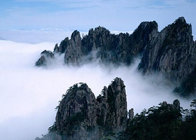 黄山风景区-紫石峰