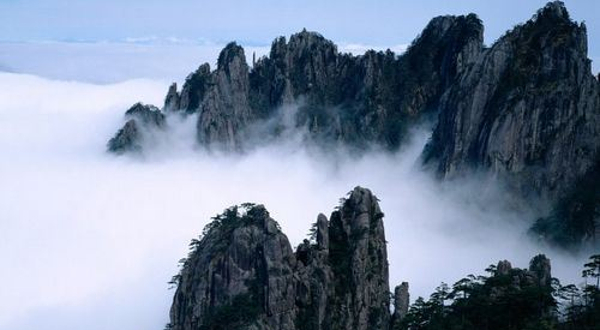 黄山风景区-紫石峰