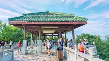 蔡锷墓-观光长廊