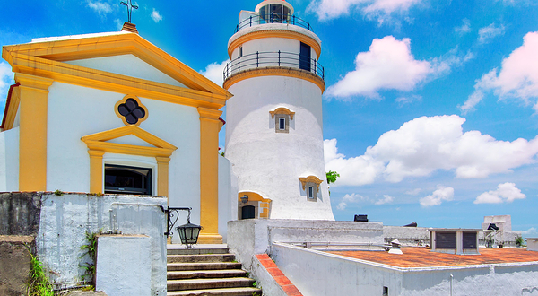 东望洋炮台及灯塔