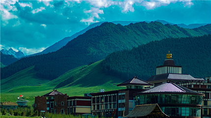 祁连山冰沟河景区第 77 张图片