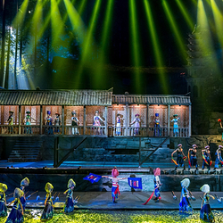 《边城》大型森林剧场演出