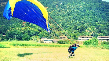 藤桥滑翔伞基地