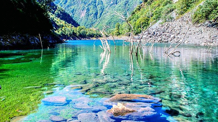 松坪沟墨海第 1 张图片