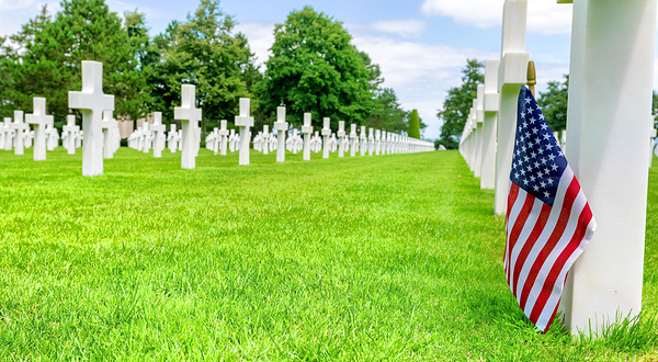 奥马哈海滩美军阵亡将士公墓