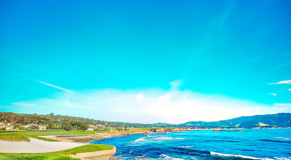 圆石滩高尔夫球场