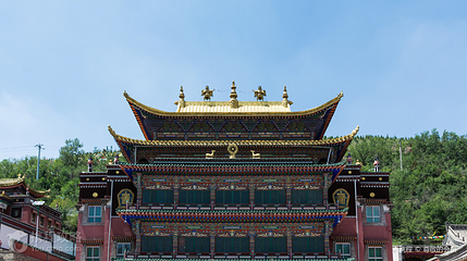 塔尔寺大金瓦殿第 2 张图片