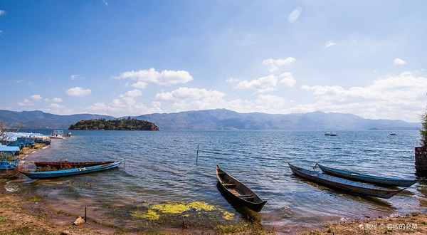 江川抚仙湖孤山风景区