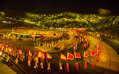 《鼎盛王朝·康熙大典》实景演出第 131 张图片